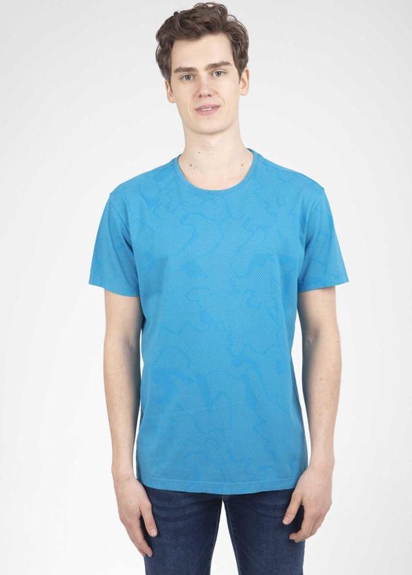 Mocha Erkek Tişört Turkuaz - Image 1