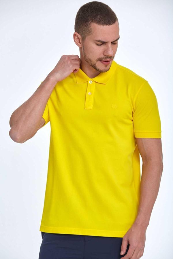 Walker Polo Erkek Tişört Sarı - Image 1