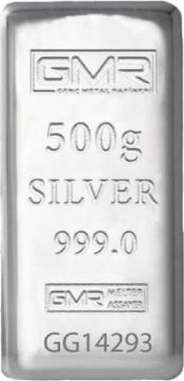 RimaGold GMR 500 Gr Gümüş Külçe - Image 1