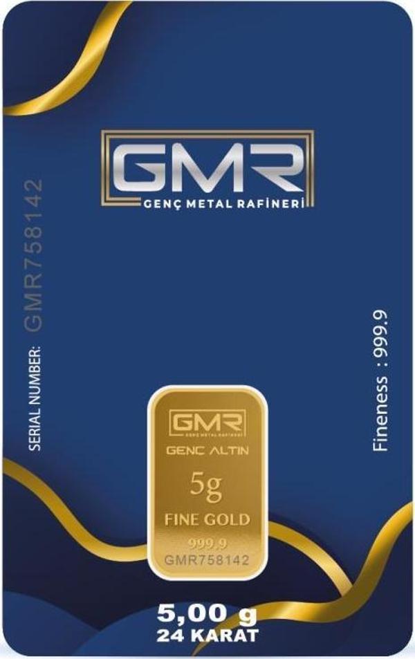 RimaGold 5 gr 24 Ayar 999.9 Milyem GMR Gram Altın - Image 1