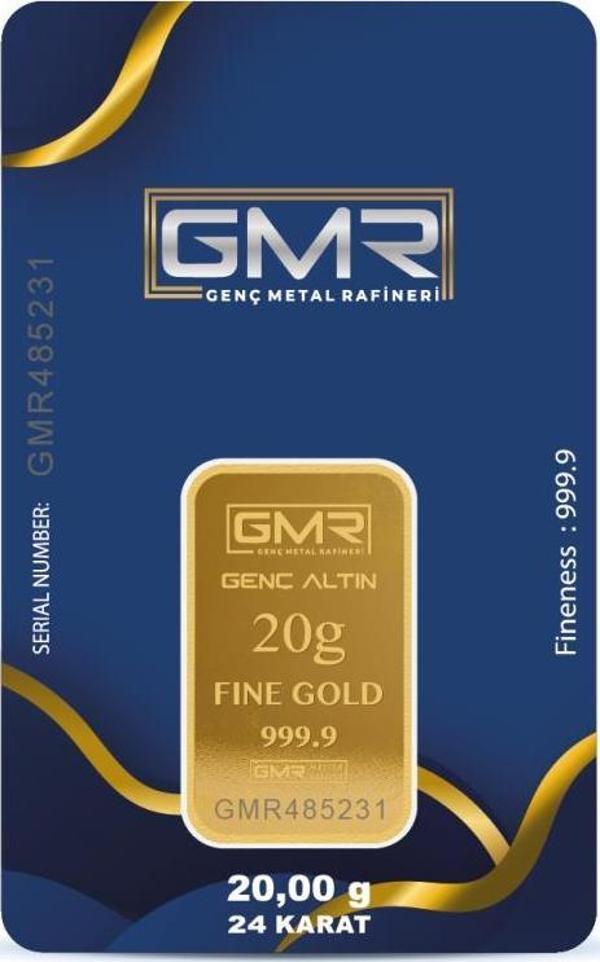 RimaGold 20 gr 24 Ayar 999.9 Milyem GMR Gram Altın - Image 1
