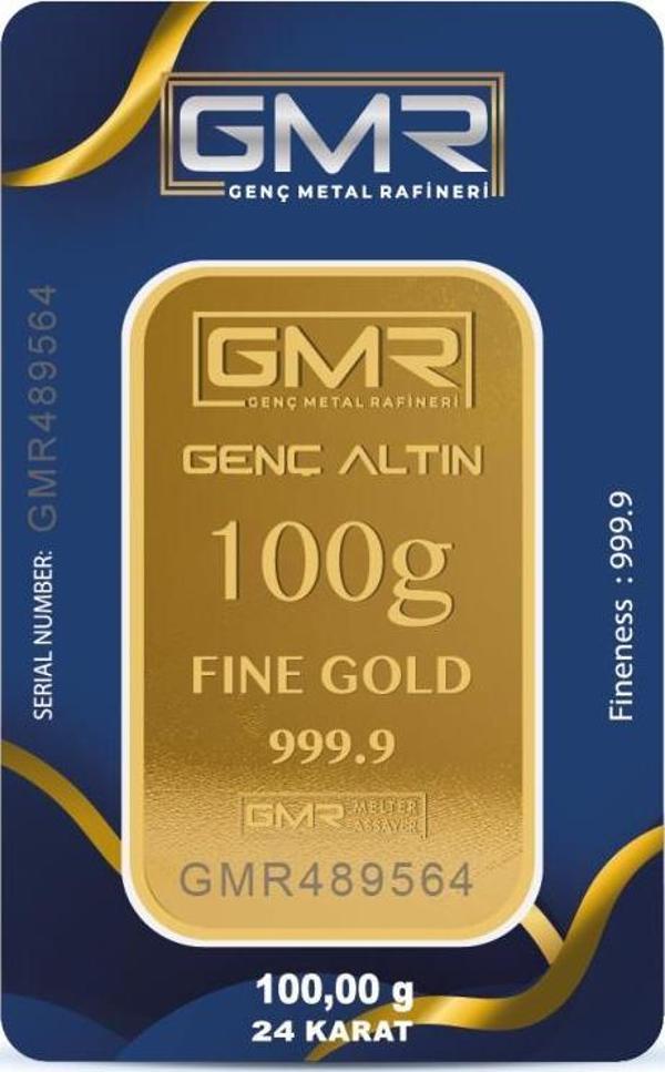 RimaGold 100 gr 24 Ayar 999.9 Milyem GMR Gram Altın - Image 1