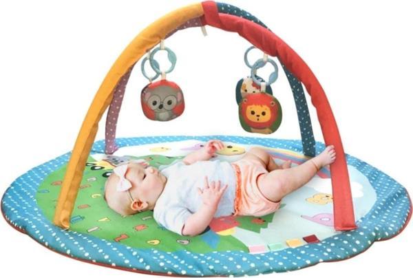 Miray Bebe Oyuncaklı Özel Üretim Büyük Boy Aktivite Minderi Oyun Halısı - 110 Cm - Image 1