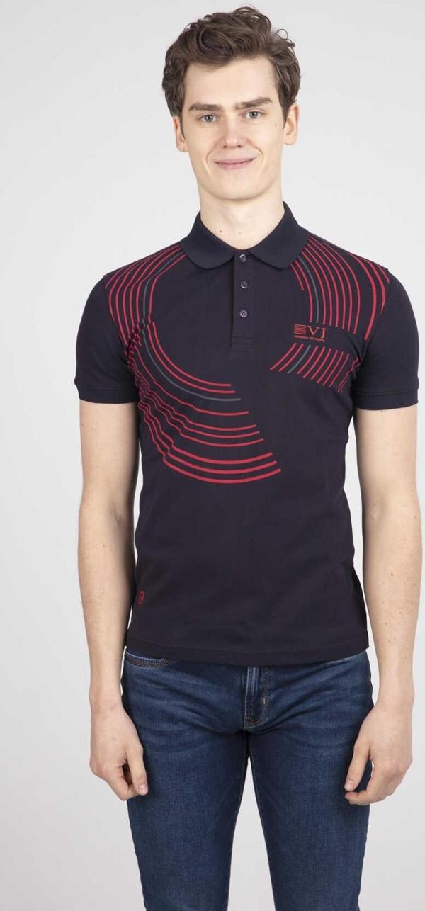 Scott Polo Erkek Tişört Lacivert - Image 1