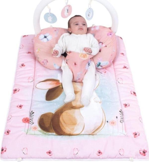 Sevi Bebe Çok Fonksiyonlu Oyun Minderi - Tavşan - Image 1