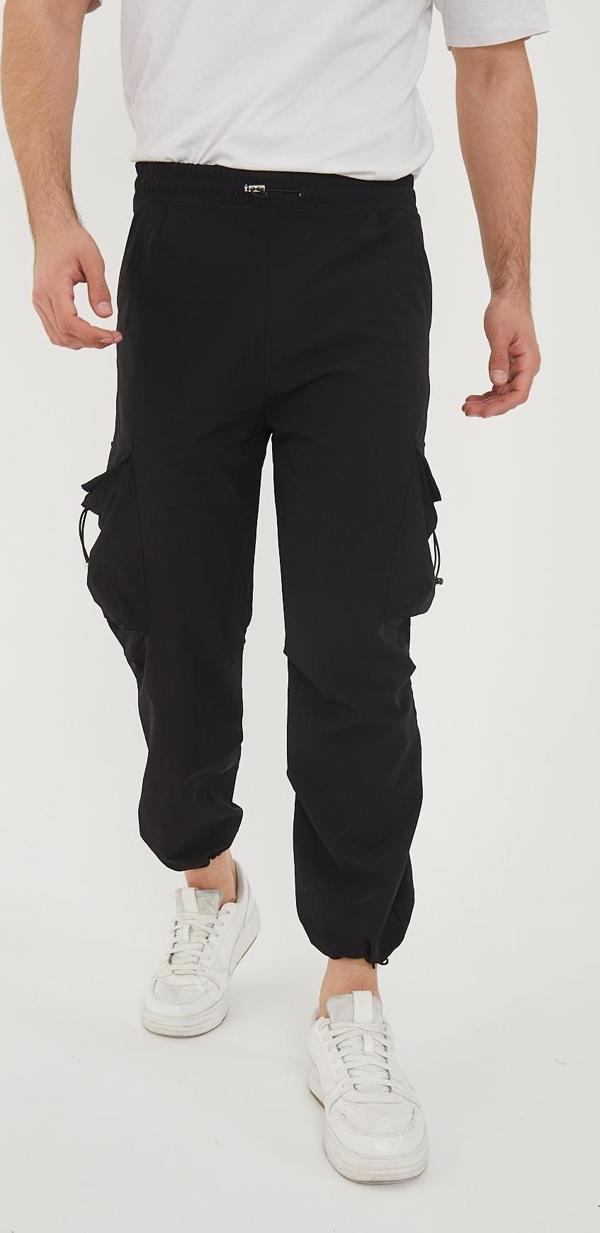 Camp550 Outdoor Tactical Kargo Cepli Ayarlanabilir Paçalı Oversize Erkek Jogger Yürüyüş Pantolonu - Image 1