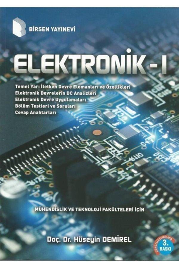 Elektronik -1 (Mühendislik Ve Teknoloji Fakülteleri Için) - Birsen Yayınevi - Image 1