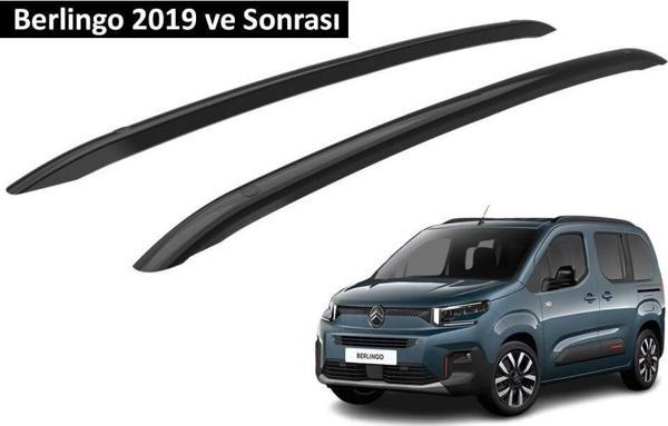 Citroen Berlingo 2019 ve Sonrası Orjinal Tip OEM Tavan Çıtası (Siyah Renk) - Image 1