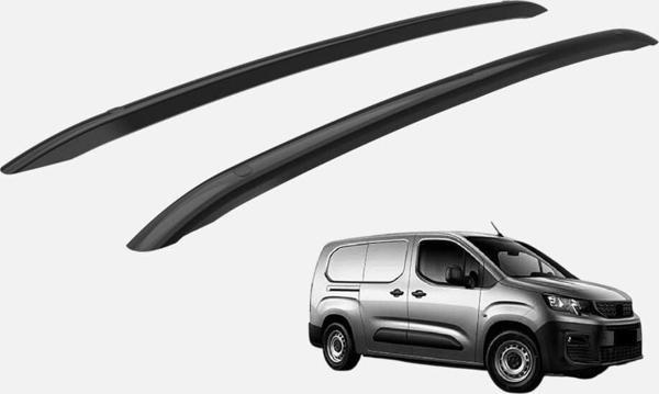 Peugeot Rifter Van 2019 ve Sonrası Orjinal Tip OEM Tavan Çıtası (Siyah Renk) - Image 1