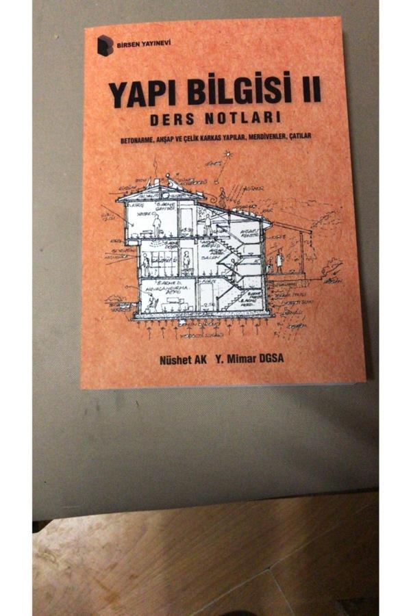 Yapı Bilgisi Ders Notları 2 - Birsen Yayınevi - Image 1