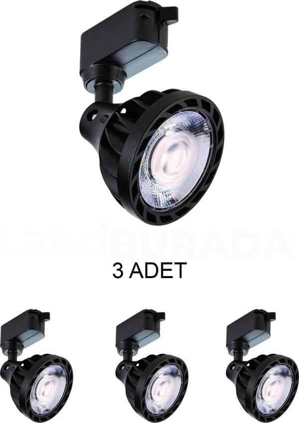 Cata Ct-5314 Karina Led Ray  Spot 33W Beyaz - 3’Lü Paket - Image 1