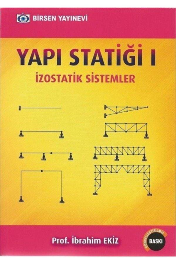 Yapı Statiği 1 & Izostatik Sistemler - Birsen Yayınevi - Image 1