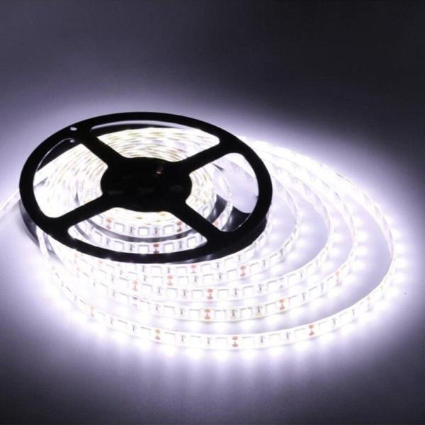Cata On Çip 40*40 Şerit Led - Beyaz Işık (6500K) - 12 V - Iç Mekan - 5 Metre - Ct-4480 - Image 1