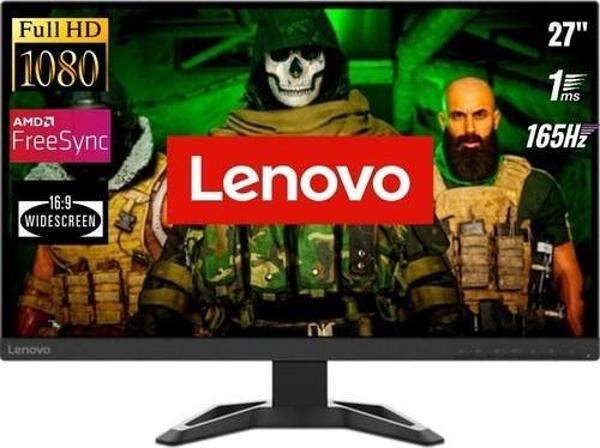 Lenovo G27-30 27" 165Hz 1ms(mprt) (2xhdmı+Display) Amd Radeon Freesync Full Hd Monitör 66E7GAC2TK - Image 1