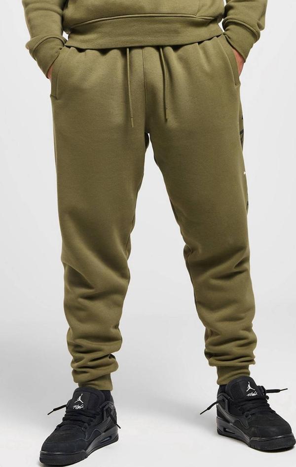 Nike Jordan Essentials Air Stretch Fleece Pant Erkek Eşofman Altı Haki - Image 1
