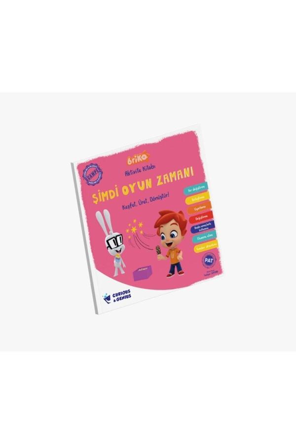 Curious&Genius Şimdi Oyun Zamanı - Briko Aktivite Kitabı - Keşfet, Üret, Dönüştür! - Curios & Genius Yayınları - Image 1