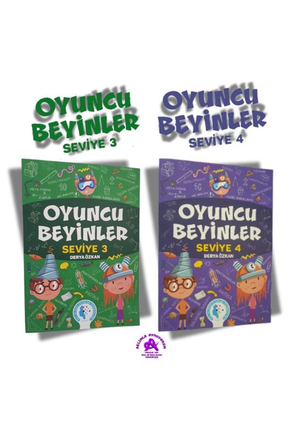 Curious&Genius Tazof Oyuncu Beyinler Seviye 3-4 (2 Kitap Bir Arada) - Curios & Genius Yayınları - Image 1