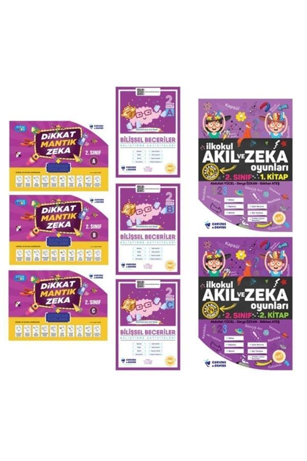 Curious&Genius 2. Sınıfa Özel Dikkat Geliştirme Ve Aktivite Setleri (3 Set Takım) (Bilsem Hazırlık) - Curios & Genius Yayınları - Image 1