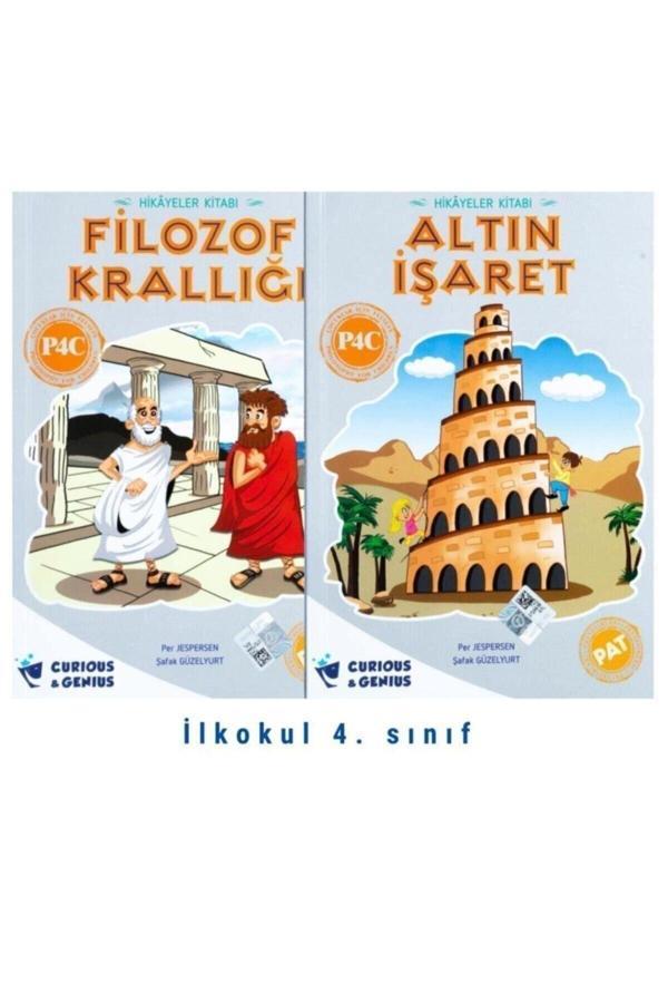 Curious&Genius 4.Sınıf Çocuklar Için Felsefe Serisi 2'Li Hikaye - Curios & Genius Yayınları - Image 1