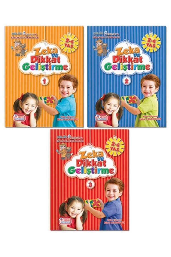 Yükselen Zeka Yayınları Yükselen Zeka / 2-4 Yaş Zeka Ve Dikkat Geliştirme Seti - Yükselen Zeka Yayınları - Image 1