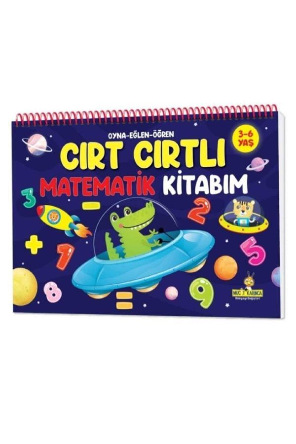 Yükselen Zeka Cırt Cırtlı Matematik Kitabım: 3-6 (Sayılar, Şekiller, Toplama, Çıkarma, Sudoku) - Yükselen Zeka Yayınları - Image 1