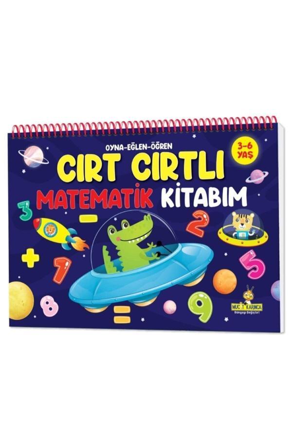 Yükselen Zeka Yayınları Etkinlik Matematik Kitabım 3-6 Yaş Cırt Cırtlı - Yükselen Zeka Yayınları - Image 1