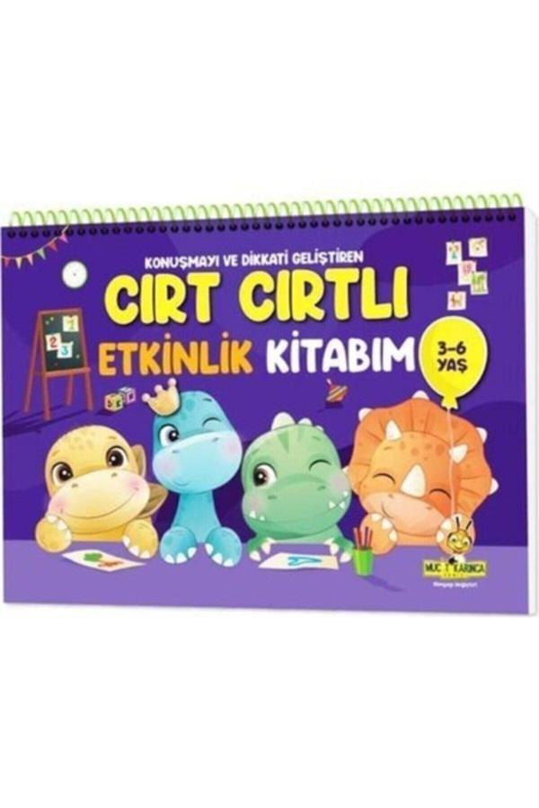 Yükselen Zeka Yayınları Yükselen Zeka Konuşma Ve Dikkati Geliştiren 3-6 Yaş Cırt Cırtlı Etkinlik Kitabım - Yükselen Zeka Yayınları - Image 1