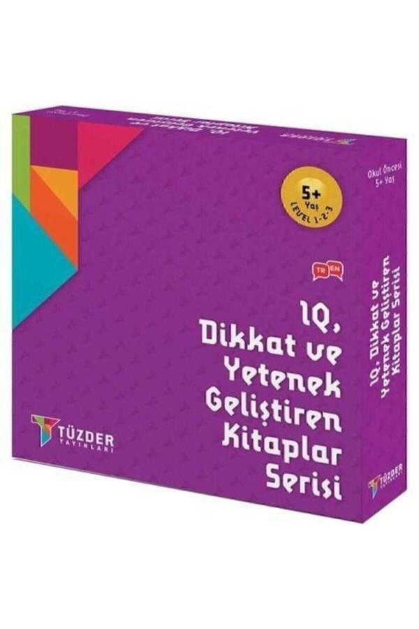 Tüzder Yayınları 5 Yaş 9'Lu Set / Iq Dikkat Ve Yetenek Geliştiren Kitaplar Serisi - Tüzder Yayınları - Image 1