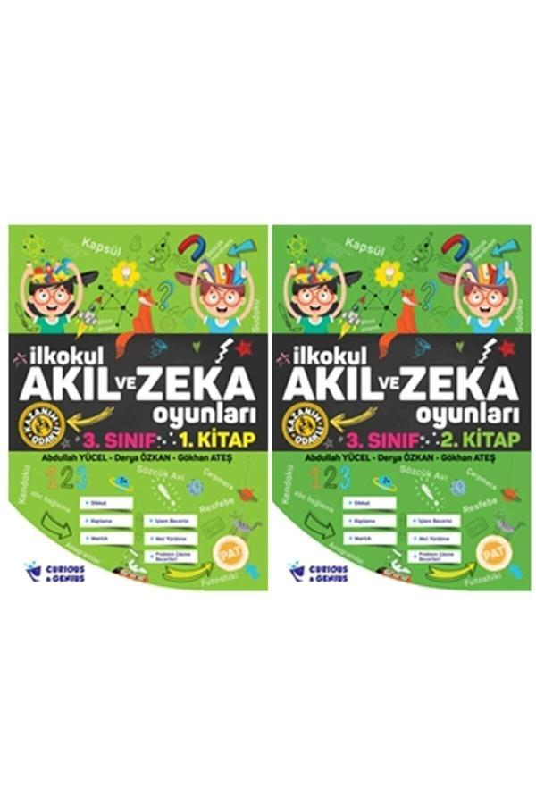 Curious&Genius Ilkokul Akıl Ve Zeka Oyunları 3. Sınıf Seti ( 2 Kitap) Güncellenmiş Yeni Baskı - Curios & Genius Yayınları - Image 1