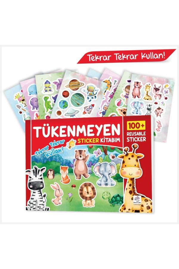 Yükselen Zeka Tükenmeyen Sticker Kitabım (100 Tekrar Tekrar Kullanılabilen Sticker) - Yükselen Zeka Yayınları - Image 1