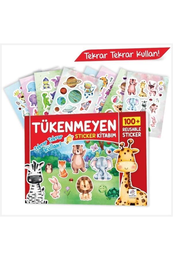 Yükselen Zeka Yayınları Yükselen Zeka Tükenmeyen Stickers Kitabım - Yükselen Zeka Yayınları - Image 1