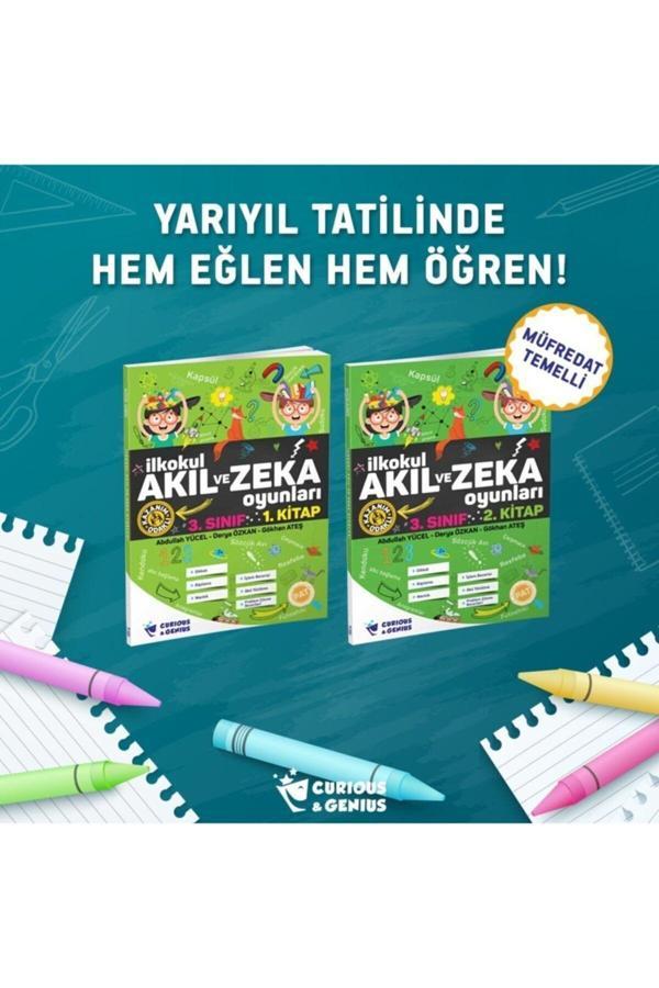 Curious&Genius Ilkokul Akıl Ve Zeka Oyunları 3.Sınıf Seti - Curios & Genius Yayınları - Image 1
