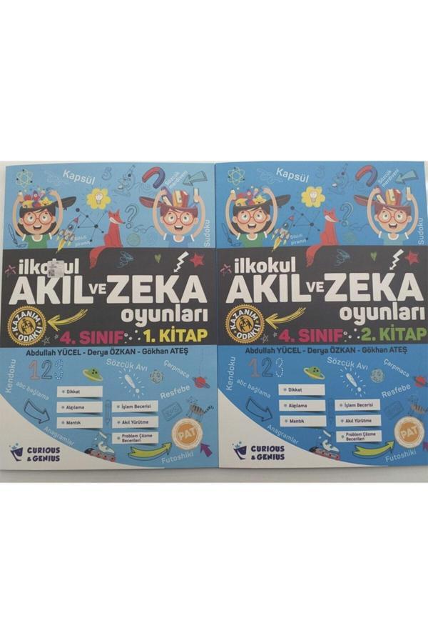 Curious&Genius Yayınları 4. Sınıf Ilkokul Akıl Ve Zeka Oyunları Seti - Curios & Genius Yayınları - Image 1