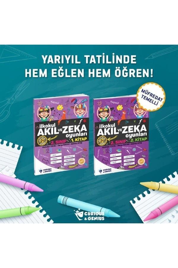 Curious&Genius Ilkokul Akıl Ve Zeka Oyunları 2.Sınıf Seti - Curios & Genius Yayınları - Image 1