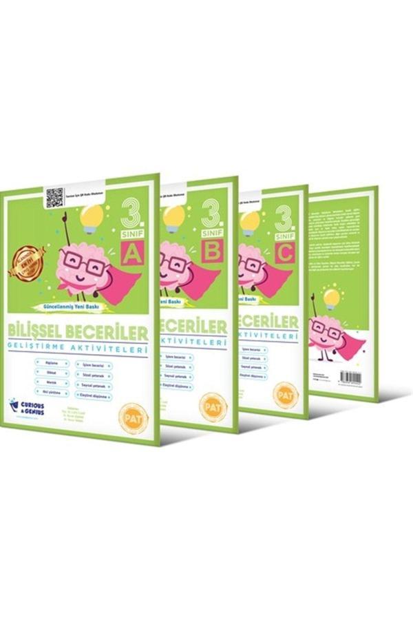Curious&Genius 3. Sınıf Bilişsel Beceriler Geliştirme Aktiviteleri Seti A B C Seri - Image 1