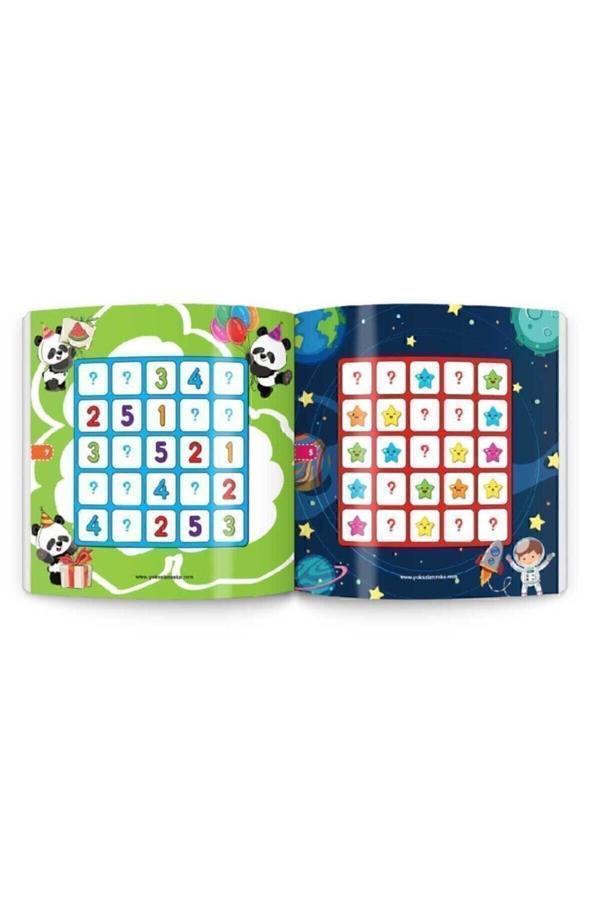 Yükselen Zeka Yayınları Yükselen Zeka 5-8 Yaş Stickerlı Sudoku Seti ( 440 Adet Çıkartma) - Yükselen Zeka Yayınları - Image 1