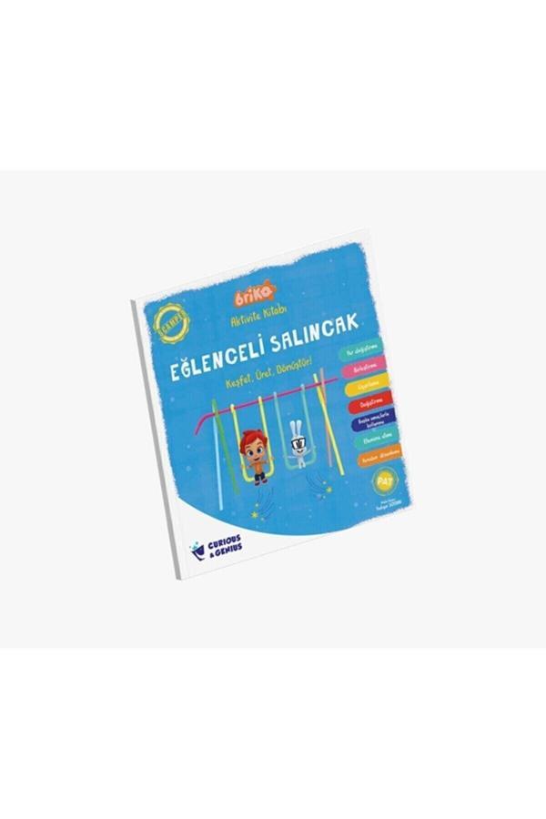 Curious&Genius Eğlenceli Salincak -Briko Eğitici Aktivite Kitabı - Keşfet, Üret, Dönüştür! Curious&Genius - Curios & Genius Yayınları - Image 1