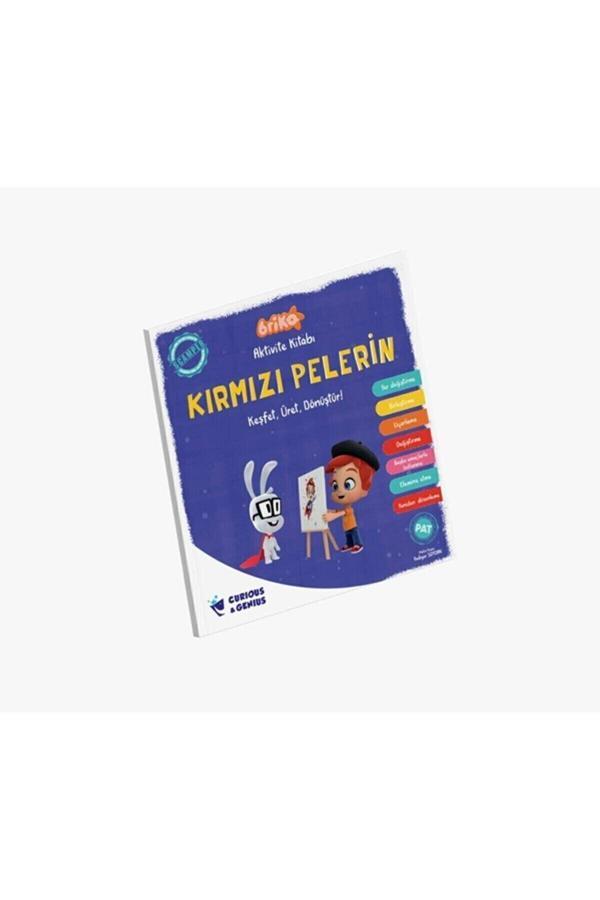 Curious&Genius Kırmızı Pelerin -Briko Eğitici Aktivite Kitabı - Keşfet, Üret, Dönüştür! Curious&Genius - Curios & Genius Yayınları - Image 1
