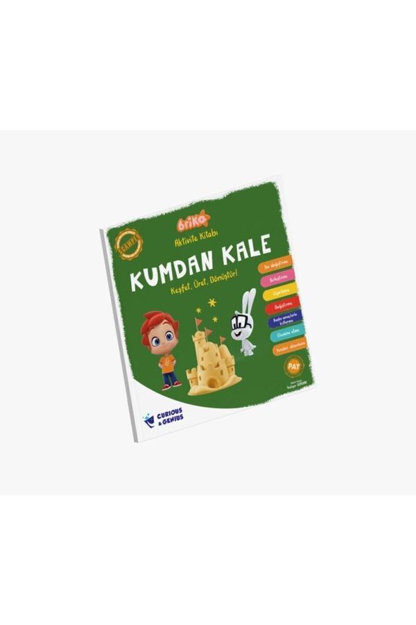 Curious&Genius Kumdan Kale - Briko Aktivite Kitabı - Keşfet, Üret, Dönüştür! - Curios & Genius Yayınları - Image 1