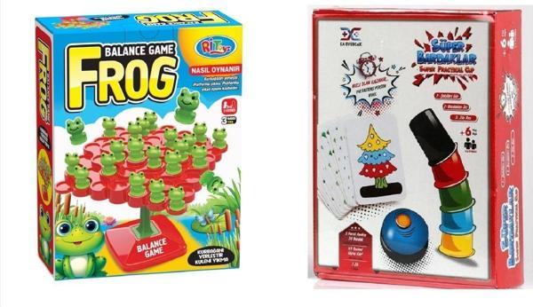 Mindarea Frog Game Ve Süper Bardaklar - Image 1