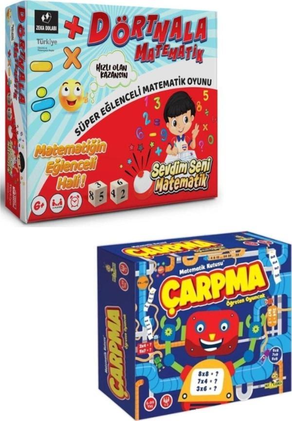 Zeka Dolabı Dörtnala Matematik & Çarpma (Zeka Dolabı, Dörtnala, Yükselen Zeka. Çarpma, Matematik) - Image 1