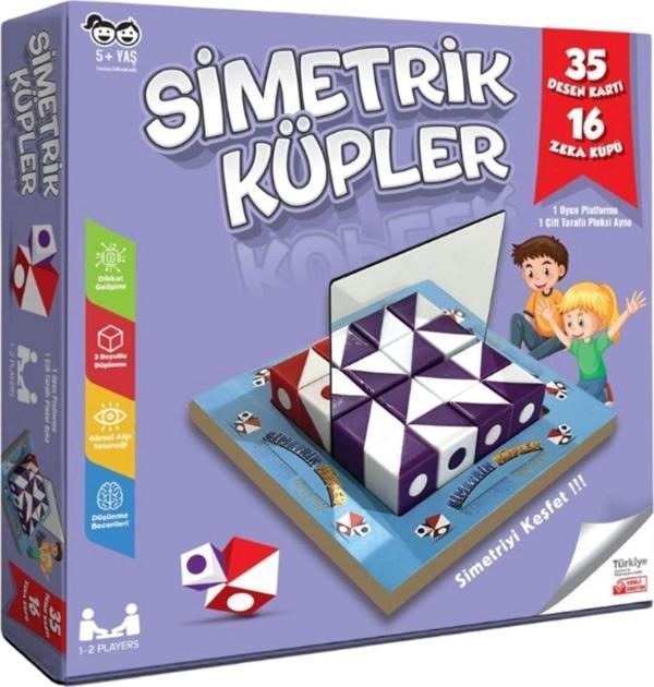 Mindarea Simetrik Küpler Görsel Beceri Küpleri  Simetriyi Keşfet !!  (Smart Qbitz) - Image 1