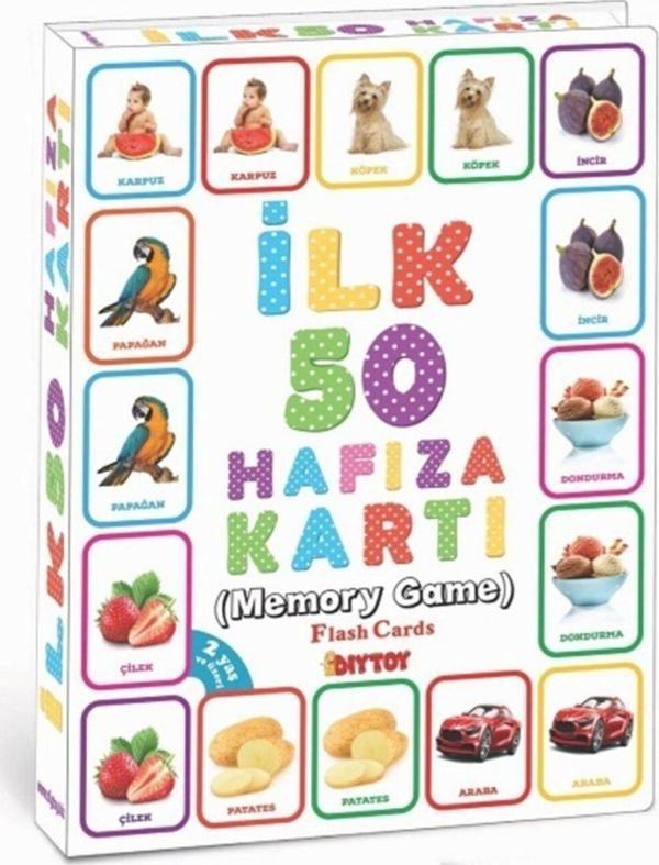 Diytoy Ilk 50 Hafıza Kartları - Image 1