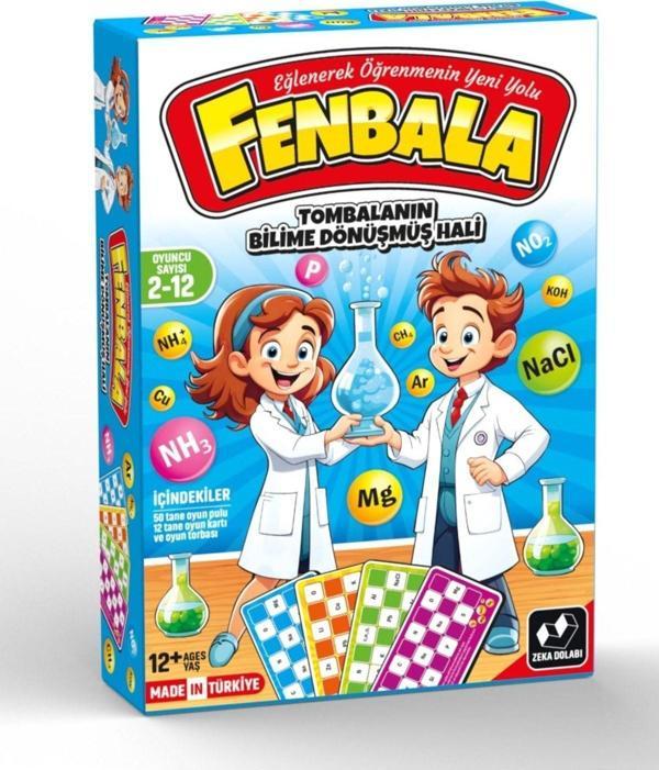 Zeka Dolabı Fenbala ( Ortaokul - Fen Bilimleri- Tombala - Elementler - Bileşikler - Semboller - Formüller -) - Image 1