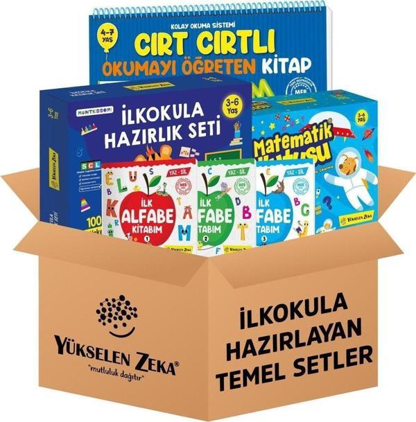 Yükselen Zeka İlkokula Hazırlayan Temel Setler Kolisi - Yükselen Zeka Yayınları - Image 1