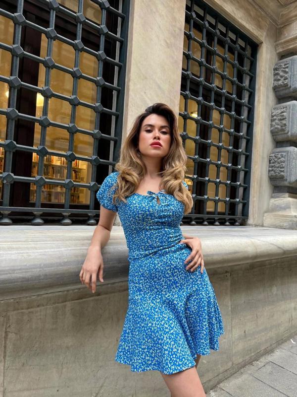 Baskılı etekli takım - Image 1