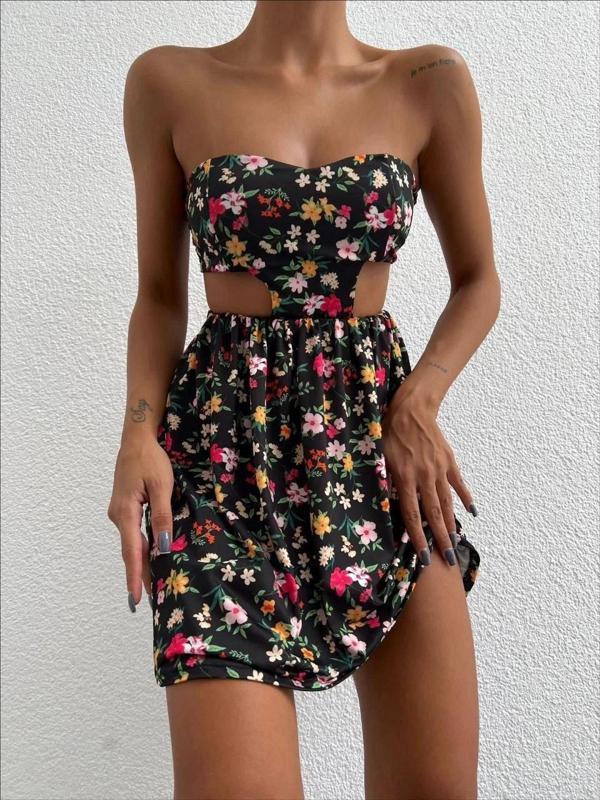 Straplez elbise baskılı - Image 1