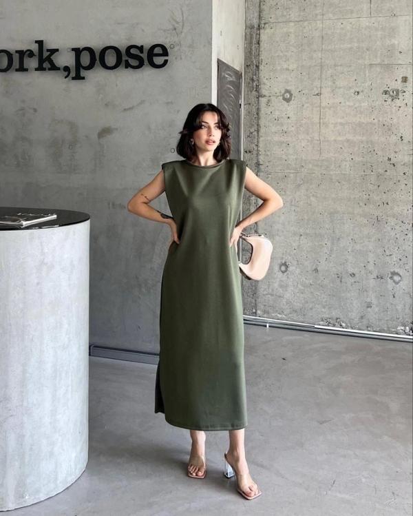 Kazax Vatkalı elbise - Image 1