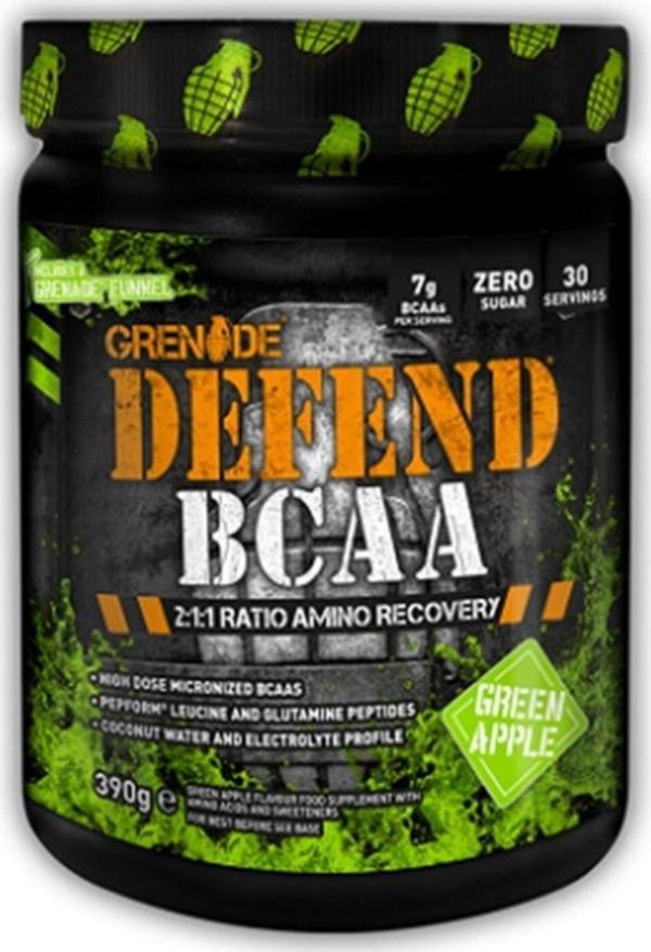 Grenade Defend Bcaa 390 G -yeşil Elma - Image 1
