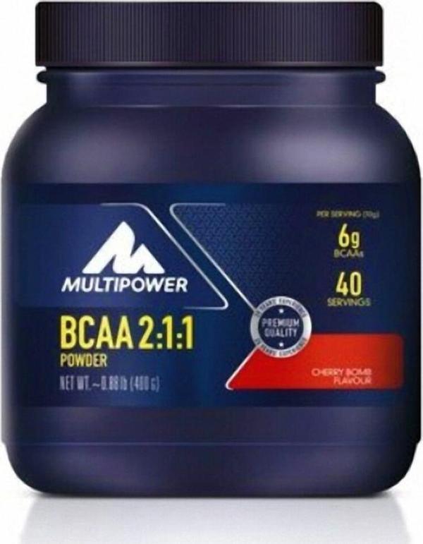 Multipower Bcaa Powder 400 Gr Kiraz Aromalı - Image 1